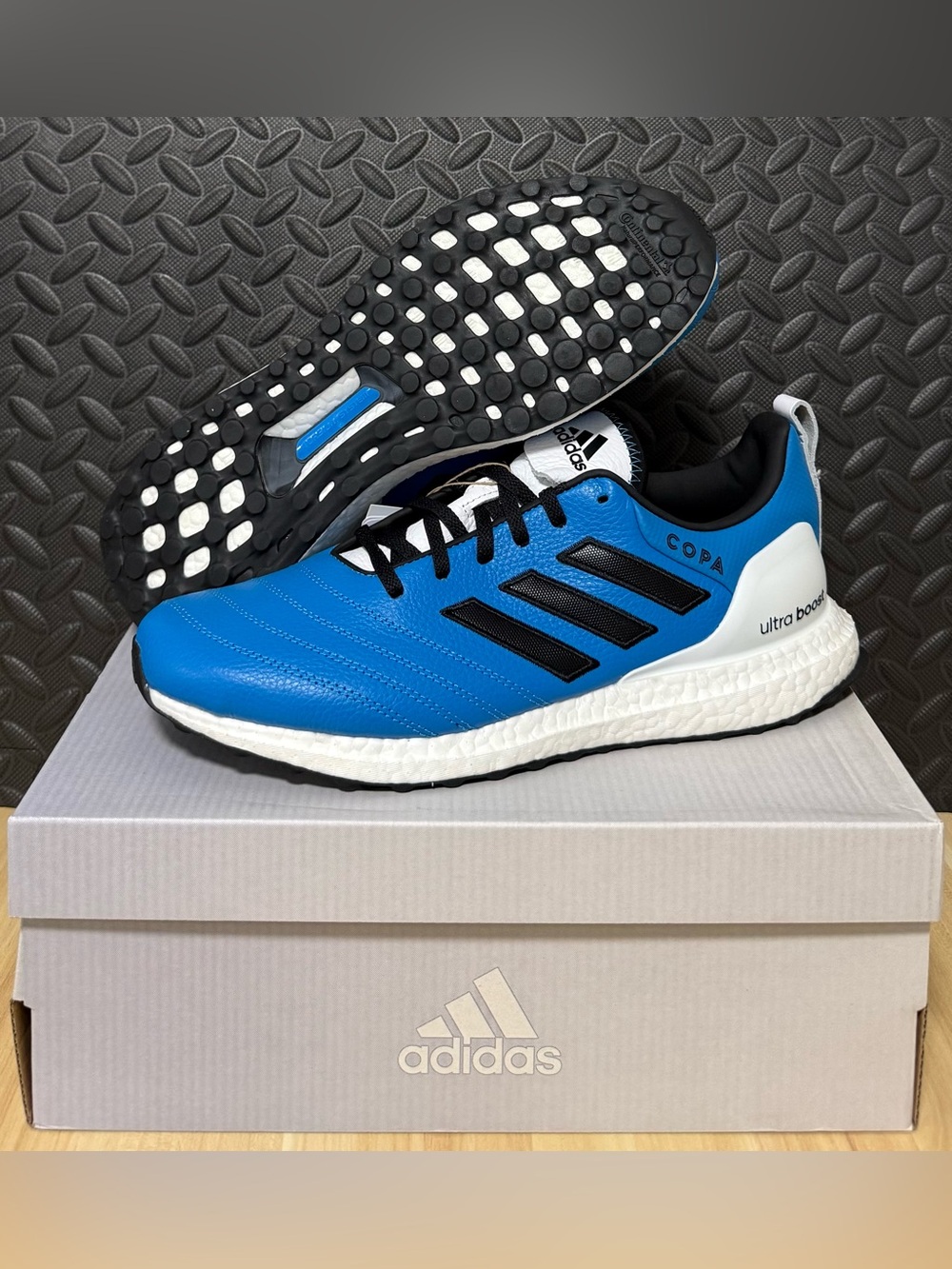 Adidas Ultraboost‎ x Copa Charlotte FC Blue Running Shoes HQ5904 Men Sizes